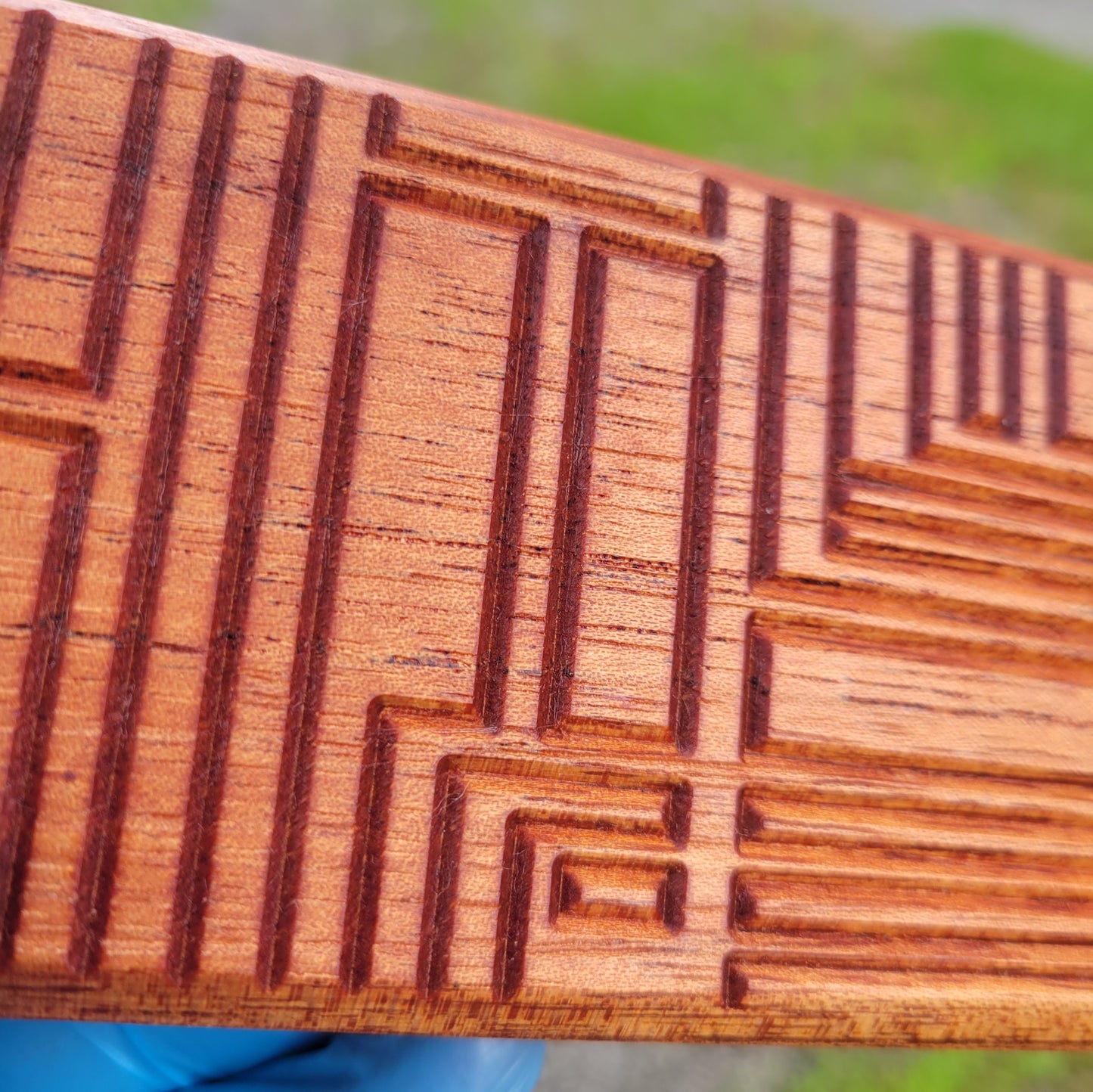 12" FLW Cedar Magnetic Rack