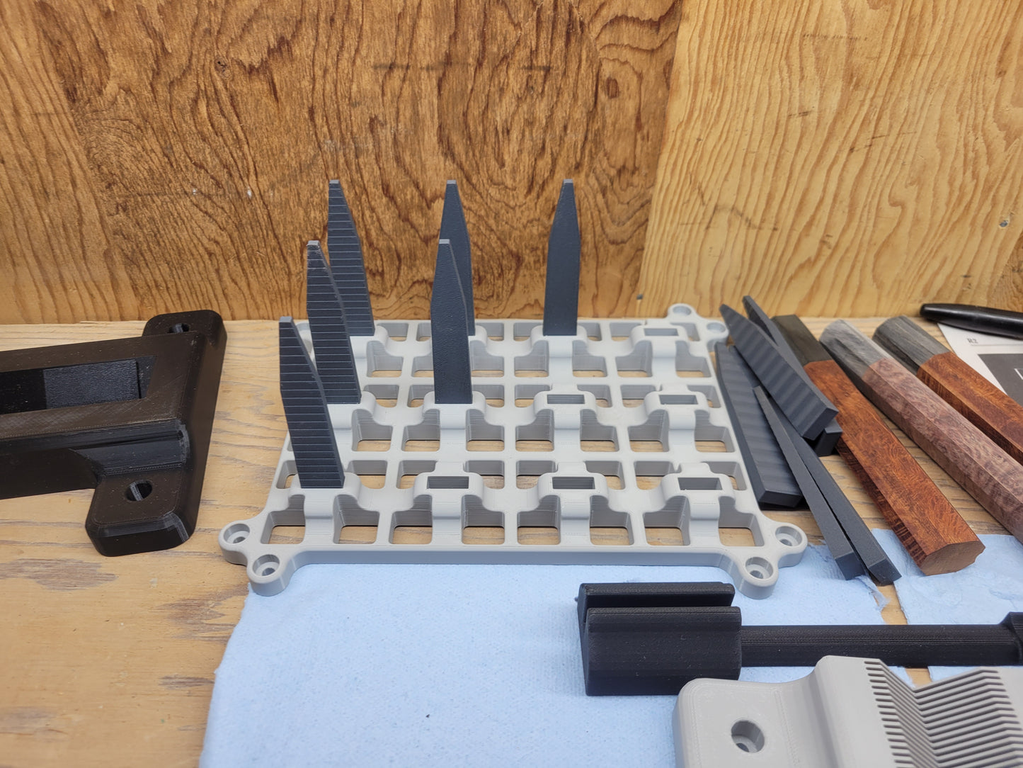 Handle Drying Rack