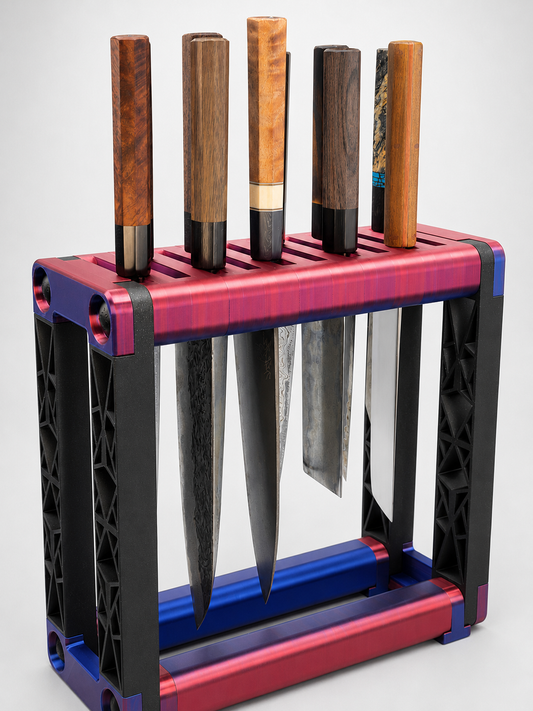3D Printed Upright Rack